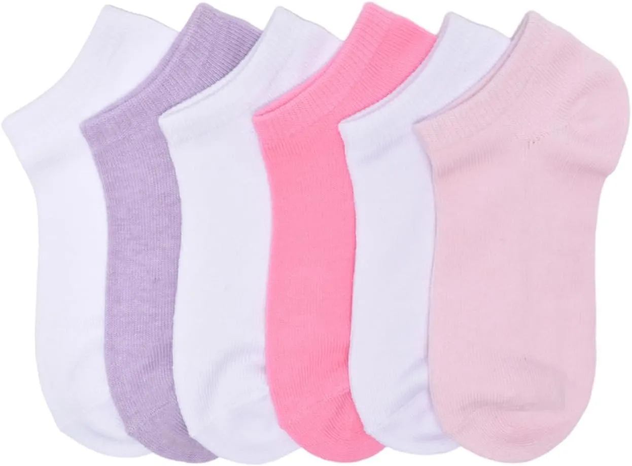 GAP Girls Low Cut Socks, Multi-Pack Kids Socks, Soft & Stretchy, Comfortable