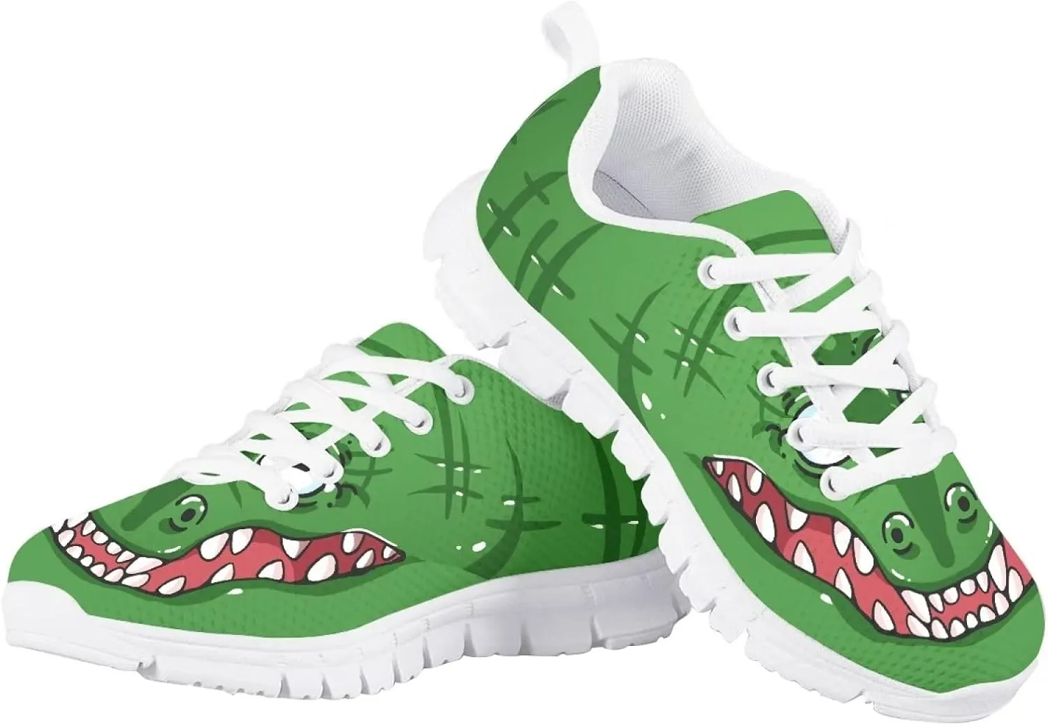 Girls Boys Novelty Graphic 3D Print Tennis Shoes Kids Soft Lightweight Casual Running Sneakers