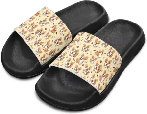 Girls Boys Slide Sandals Kids Summer Comfortable Slippers Slip On for Outdoor Beach Pool Shower Fit Little Big Kids