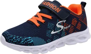 Girls Running Shoes Comfort School Sneakers Jogging Running Sneakers Running Tennis Falt Walking Football Sports Kids Mesh Preppy Style Indoor Outdoor Gym for Kids Basketball Hiking