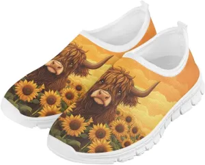 Girls Slip On Sneakers Cute Shoes for Girls Boys Comfort Running Shoes