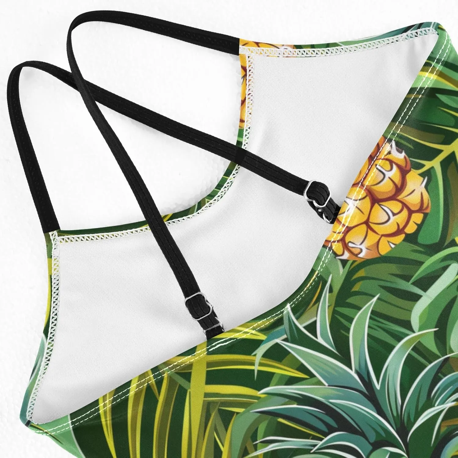 Girls Swimsuit One Piece Bathing Suit with Adjustable Straps Little Kids Swimming Suits Beach Swimwear for 3-10 Years