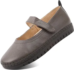 Glolily Elle Mary Jane Women's Comfort Sneakers - Orthotic Lightweight & Flexible Walking Shoes with Arch Support, Comfortable Casual Fashion Shoes for Women
