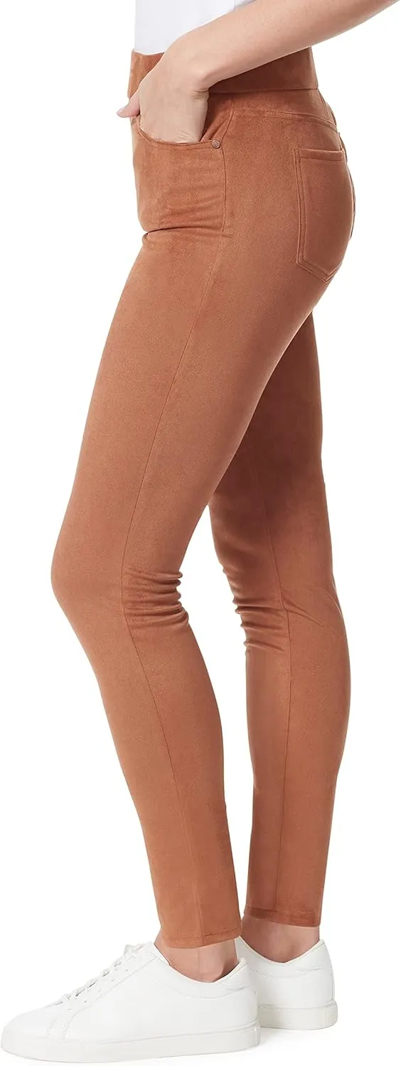 Gloria Vanderbilt Women's Avery Ponte Slim Pull on Pant