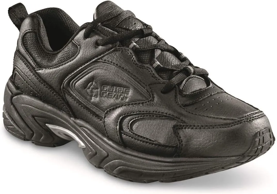 Guide Gear Lace Up Walking Shoes for Men, Comfortable Shoes for Work, Casual Working