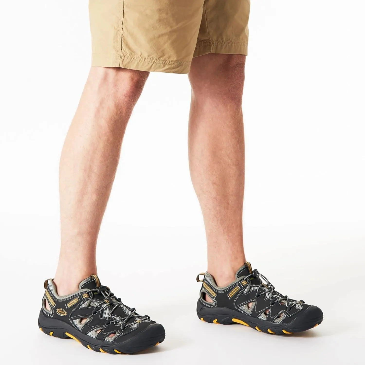 Highland Creek Riptide 2 - Men's Closed Toe Outdoor Hiking Water Sport Sandals