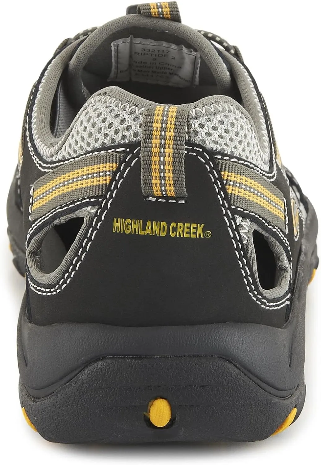 Highland Creek Riptide 2 - Men's Closed Toe Outdoor Hiking Water Sport Sandals