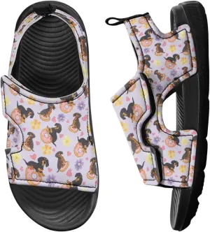 Hook and Loop Kid's Toddler Boys Sandal Open Toe Design for Vacation Sport Leather Sandals (Toddler/Little Kid)