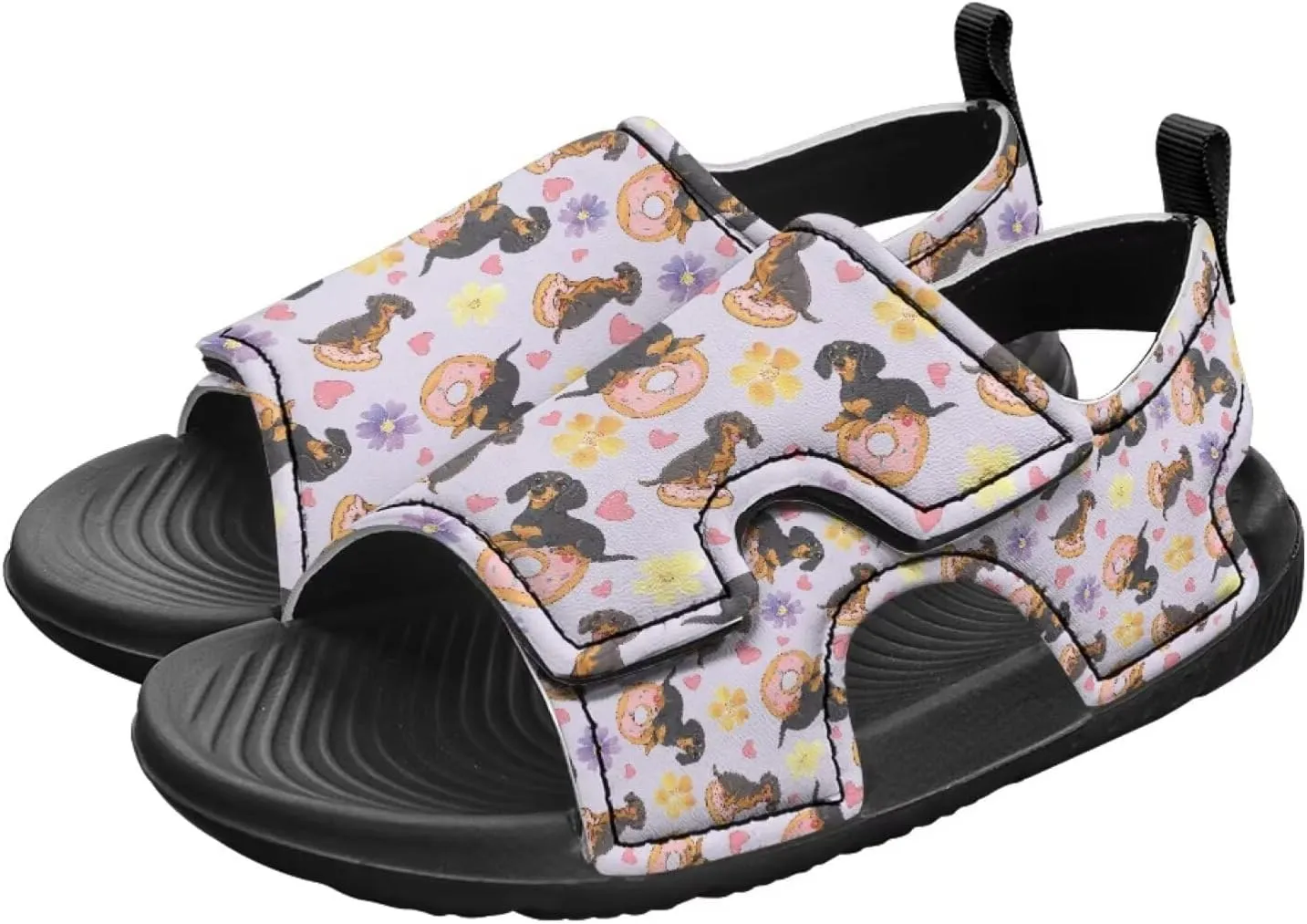 Hook and Loop Kid's Toddler Boys Sandal Open Toe Design for Vacation Sport Leather Sandals (Toddler/Little Kid)
