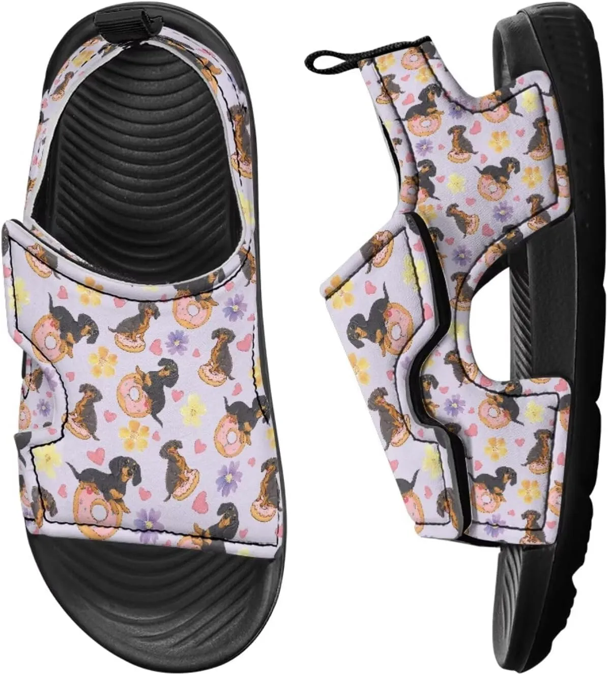 Hook and Loop Kid's Toddler Boys Sandal Open Toe Design for Vacation Sport Leather Sandals (Toddler/Little Kid)