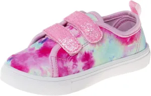 Josmo Girl's Slip on Sparkle Canvas Fashion Tennis (Toddler-Little Kid)