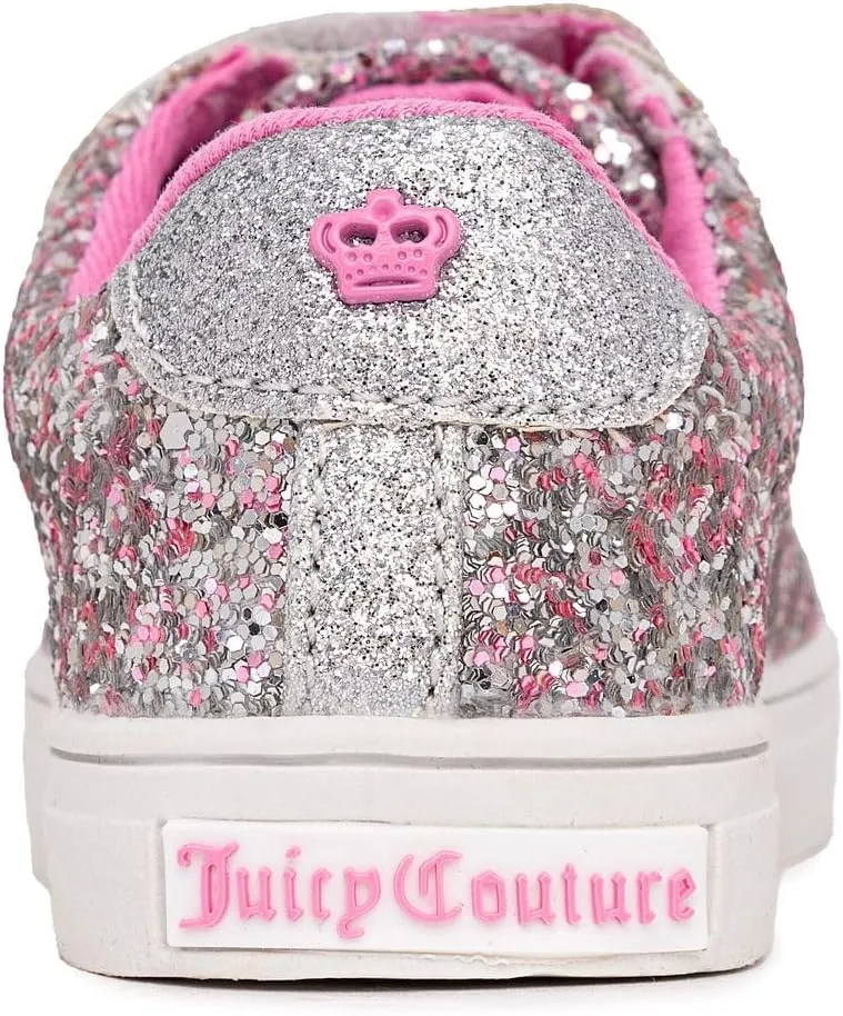 Juicy Couture Girls Shoes Sneaker Tennis Fashion Casual Walking Shoes for Toddlers
