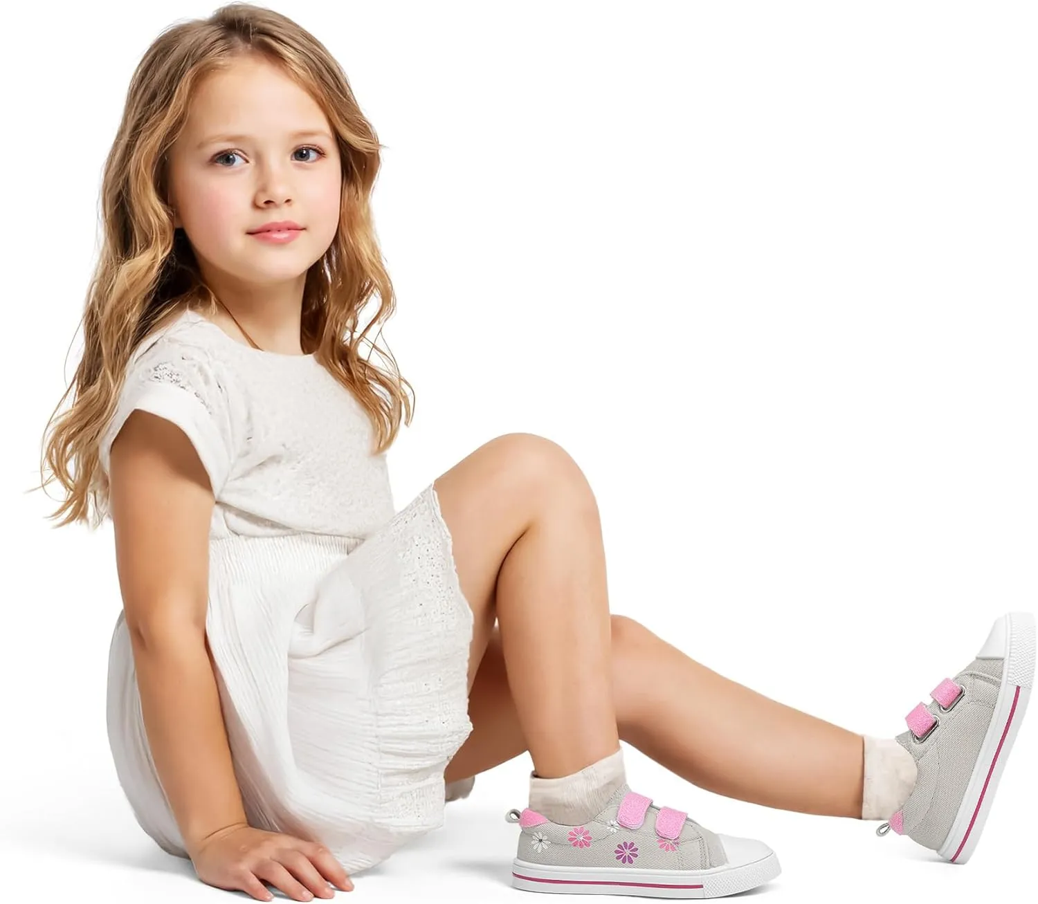 K KomForme Sneakers for Boys and Girls,Toddler Kids Soft Walking Shoes