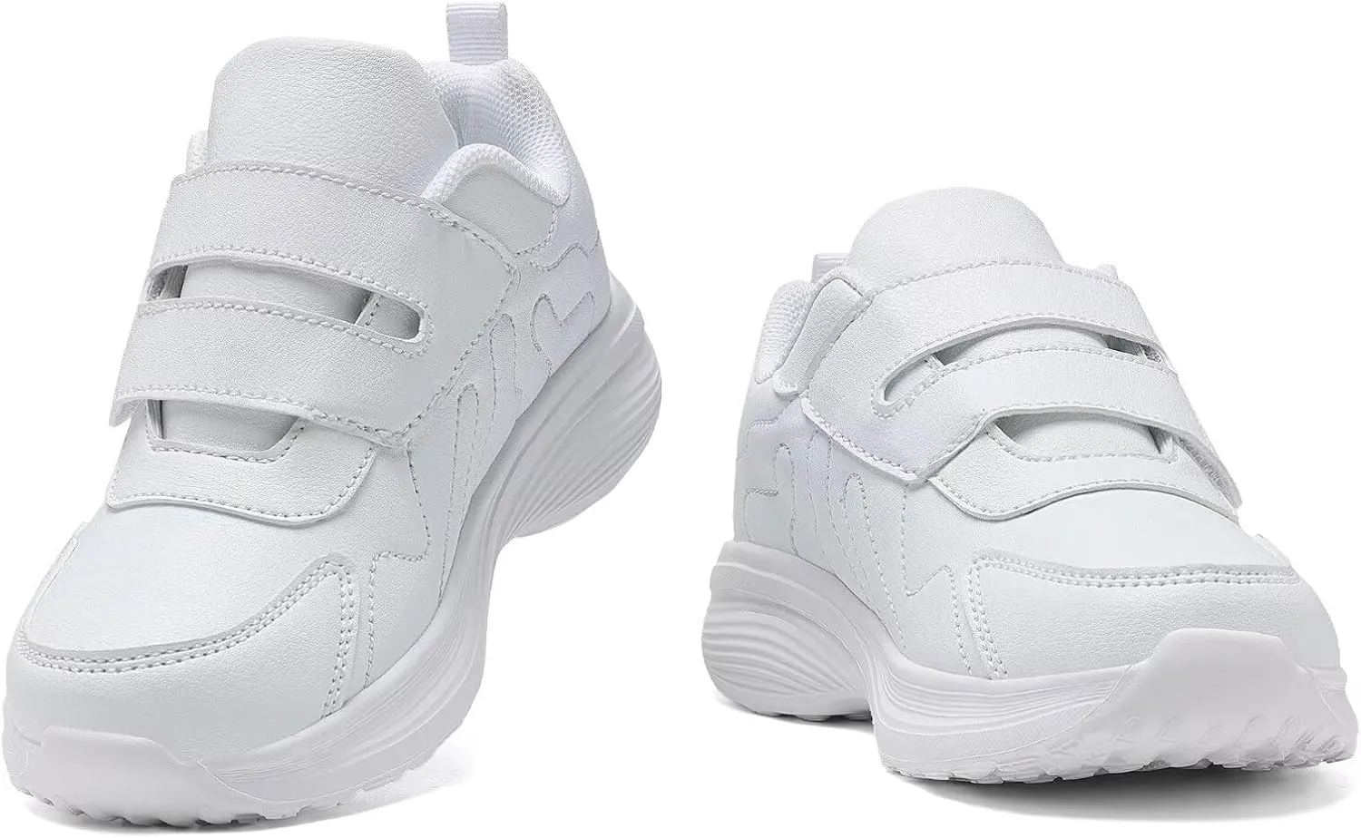 Kid Sneakers Girls Running Shoes Boys Walking Sports Adjustable Strap Sneakers