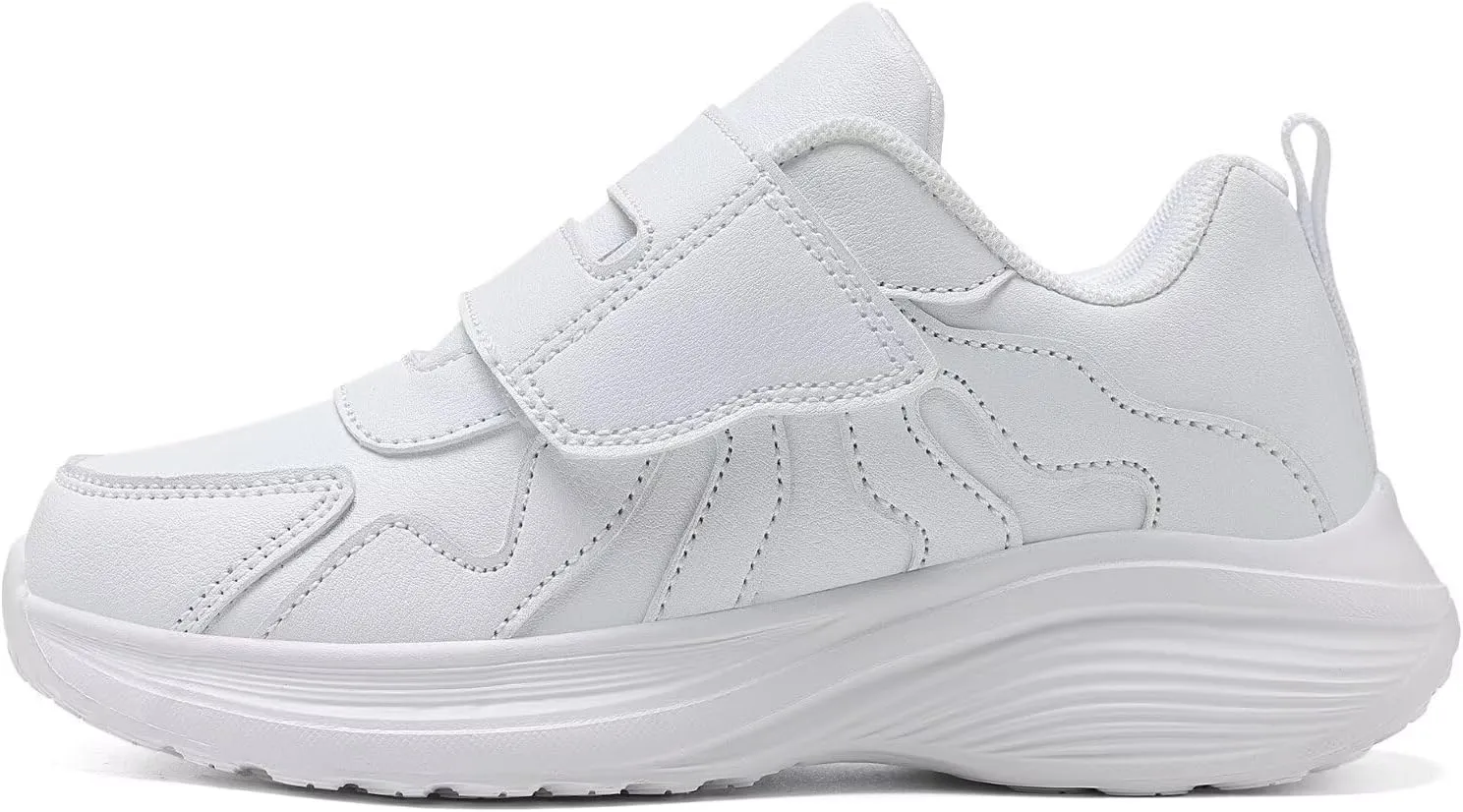Kid Sneakers Girls Running Shoes Boys Walking Sports Adjustable Strap Sneakers