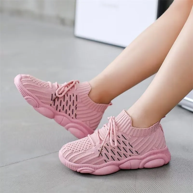 Kids Boy Girl Soft Casual Sport Shoes for Walking Running Travel