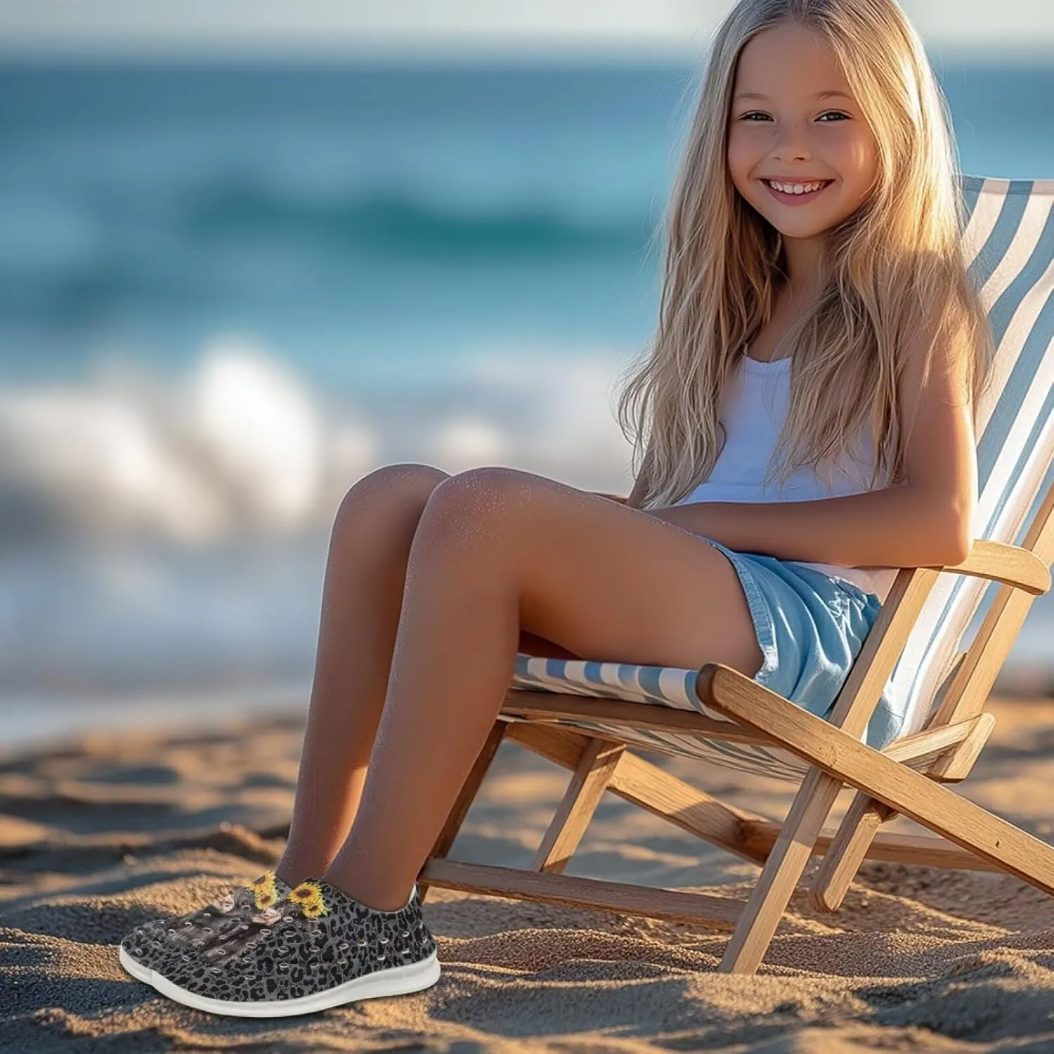 Kids Cute Garden Shoes Boys Girls Slides Slippers Indoor Outdoor Child Water Shower Beach Pool Sandals