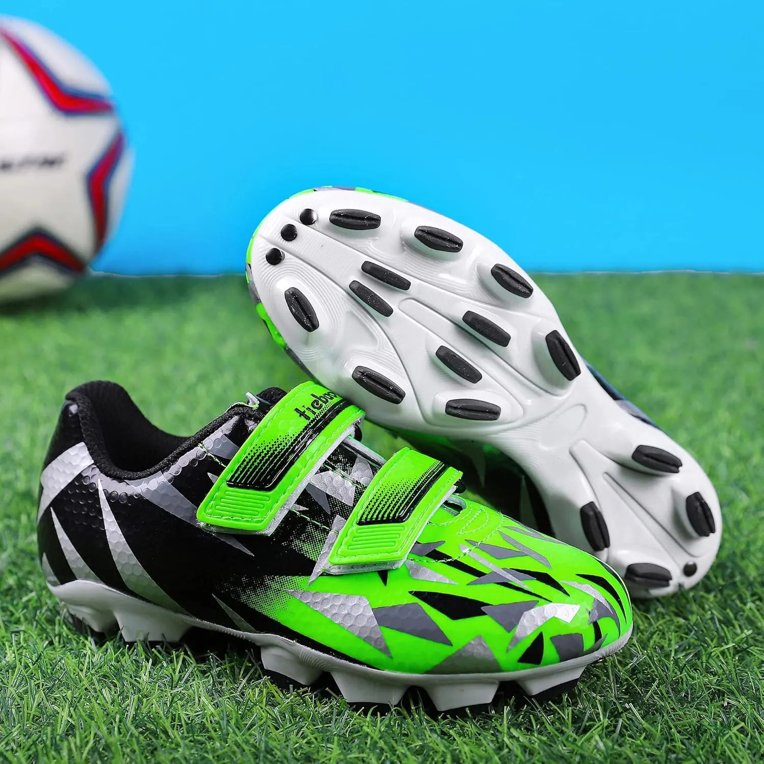 Kids Football Boots Outdoor Sport HG/AG Sneakers Boys Girls Artificial Ground Soccer Cleats Trainning Shoes