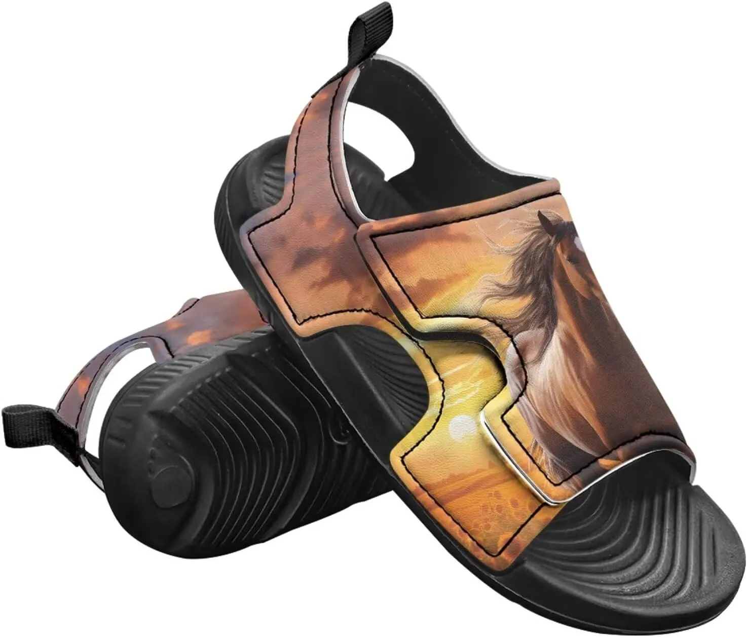 Kids Hiking Sandals Summer Beach Outdoor Sport Sandals Water Shoes Open Toe Summer Athletic Toddler/Little Kid/Big Kid