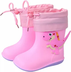 Kids Rain Boots Toddler Rain Shoes Children Waterproo𝐟 Boots For Boys Girls Infant Rain Boots Rain Boots Toddler Girl