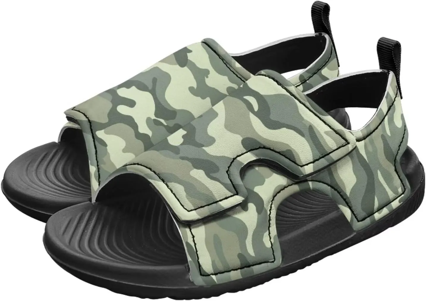 Kids Sandals Boys Girls Summer Outdoor Non-slip Athletic Sandals Adjustable Sport Sandal Lightweight Beach Gifts for Toddler/Little/Big Kid