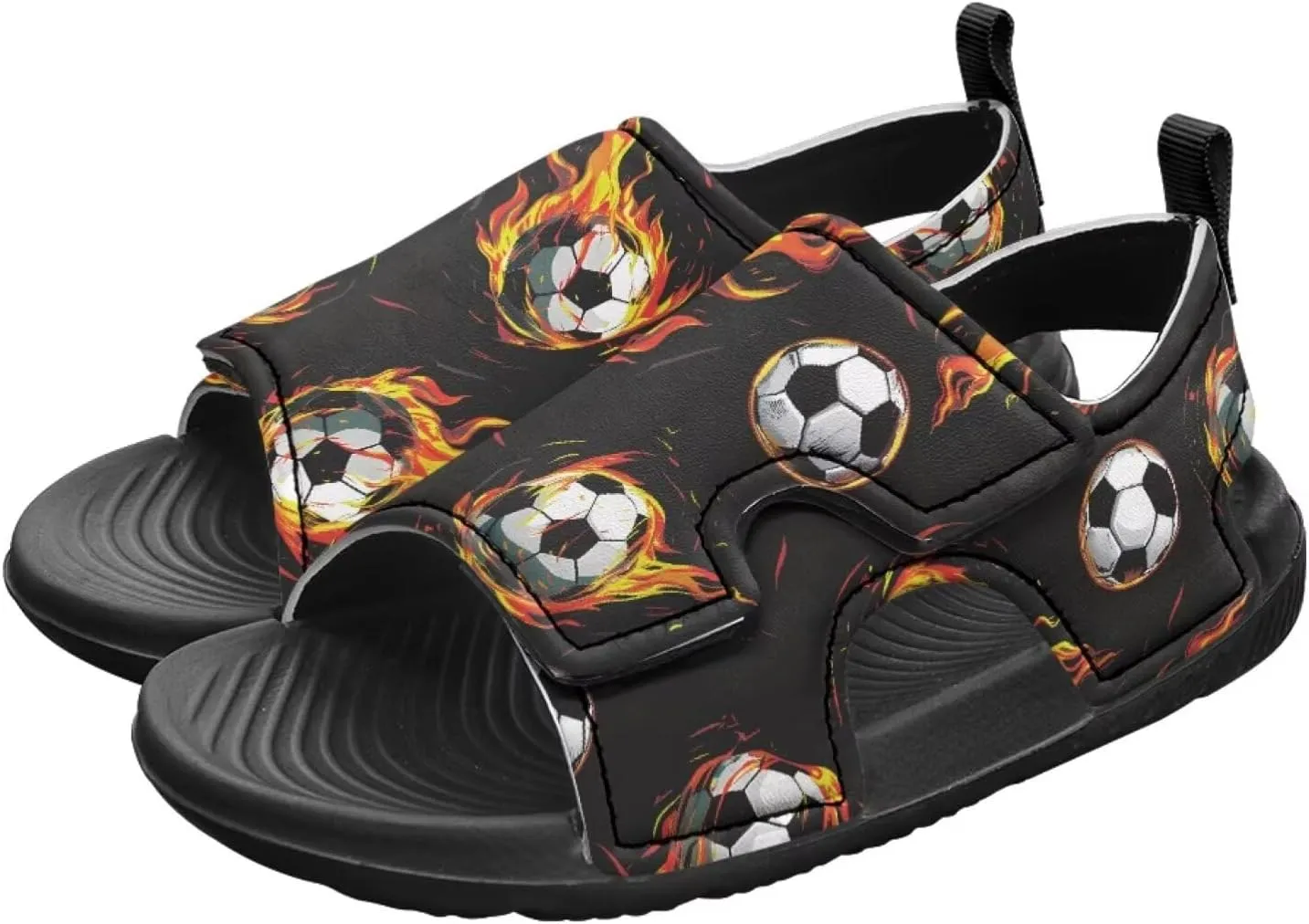 Kids Sandals Boys Girls Summer Outdoor Non-slip Athletic Sandals Adjustable Sport Sandal Lightweight Beach Gifts for Toddler/Little/Big Kid