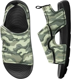 Kids Sandals Boys Girls Summer Outdoor Non-slip Athletic Sandals Adjustable Sport Sandal Lightweight Beach Gifts for Toddler/Little/Big Kid