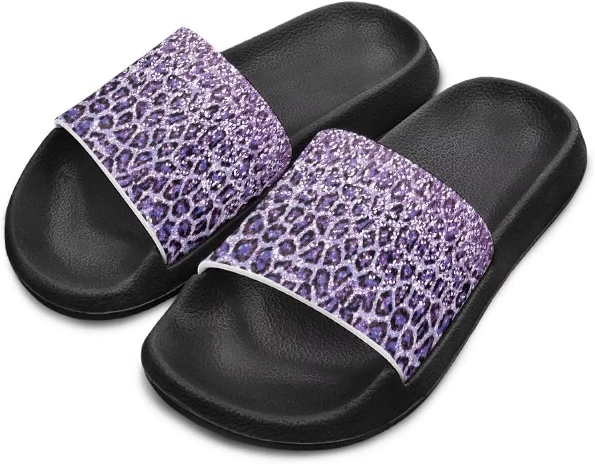 Kids Shower Slides丨Animal Graphic Sandals for Girls丨Quick Drying Bathroom Shower Sandals丨Summer Beach Pool Slippers| Thick Sole Non-Slip