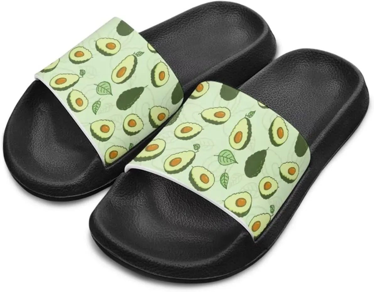 Kids Slides Girls Sandals Comfort Non-Slip Beach Pool Boys Shower Shoes Indoor Outdoor (Little Kid/Big Kid)