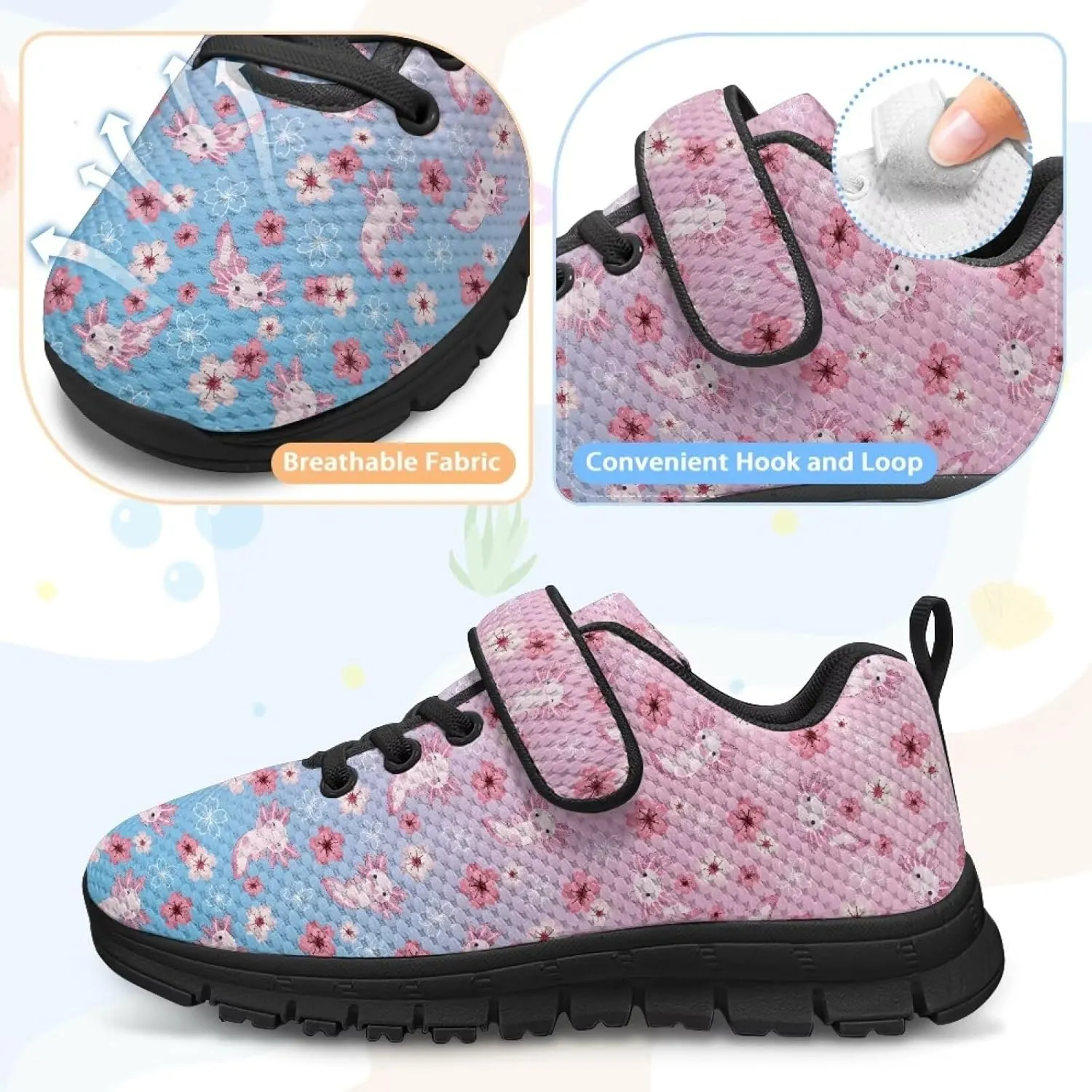 Kids Tennis Shoes Cute Sneakers for Little Girl Shoes Soft Sport Shoes