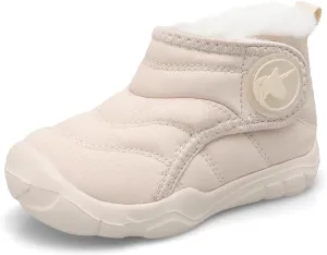 LeIsfIt Toddler Boots Girls Boys Winter Boots Cozy Fleece Snow Boots Indoor Outdoor Warm Shoes