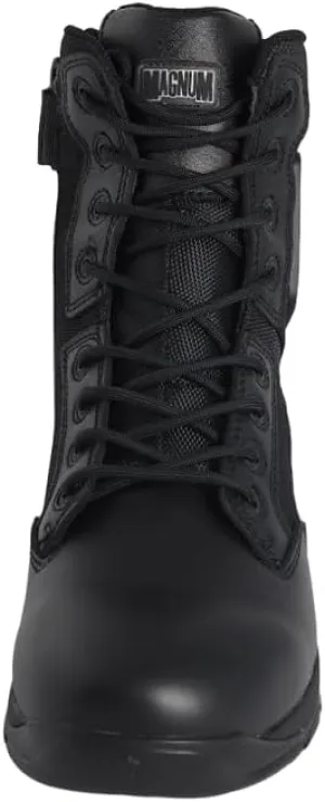 Magnum Strike Force 8" SZ WP CT Black Tactical Boots - Designed for Police, EMS, Security, Military, Hunting & Motorcycle w/Slip Resistant Outsole, 11.5