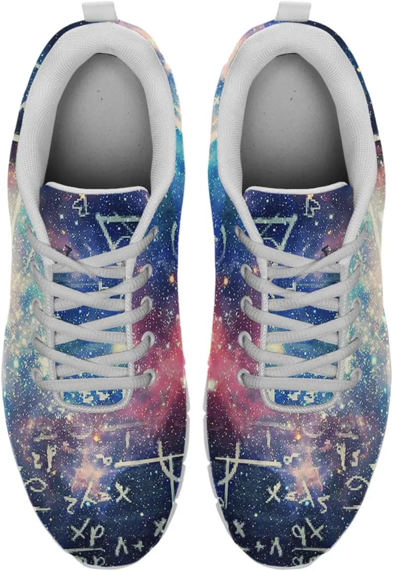 Men Women Math Shoes Unisex Running Shoes Non Slip Soft Lightweight Walking Sneakers