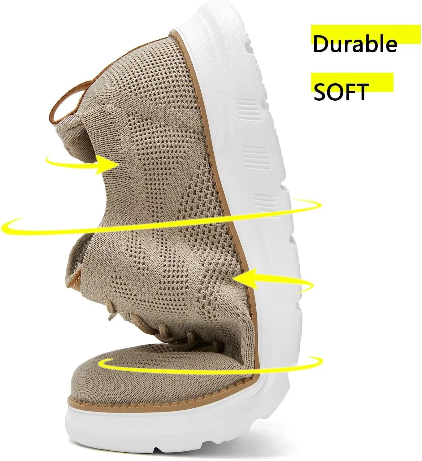Mens Casual Dress Oxfords Shoes Fashion Mesh Work Business Walking Sneakers Comfortable Lightweight Soft Sole
