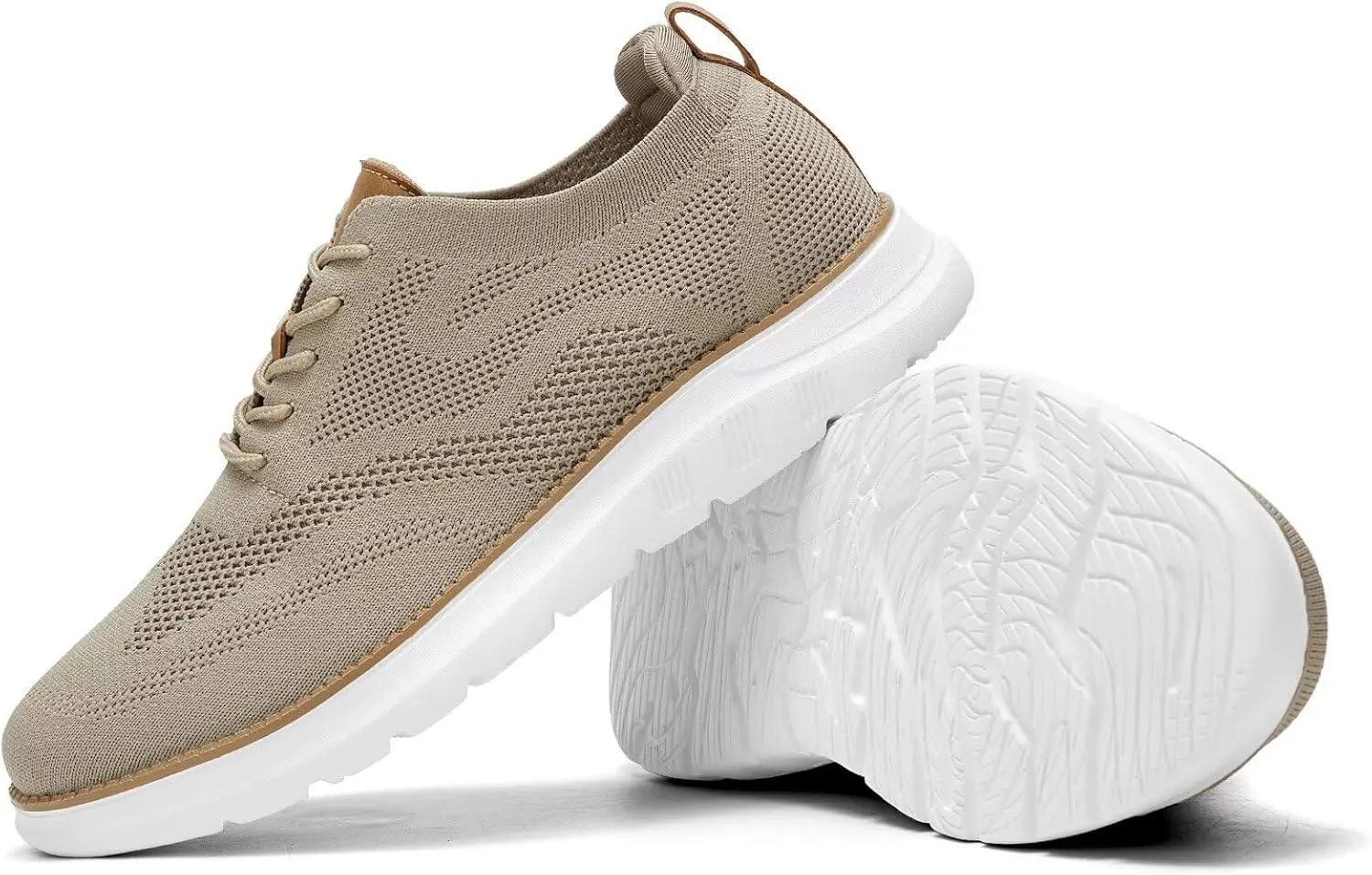 Mens Casual Dress Oxfords Shoes Fashion Mesh Work Business Walking Sneakers Comfortable Lightweight Soft Sole