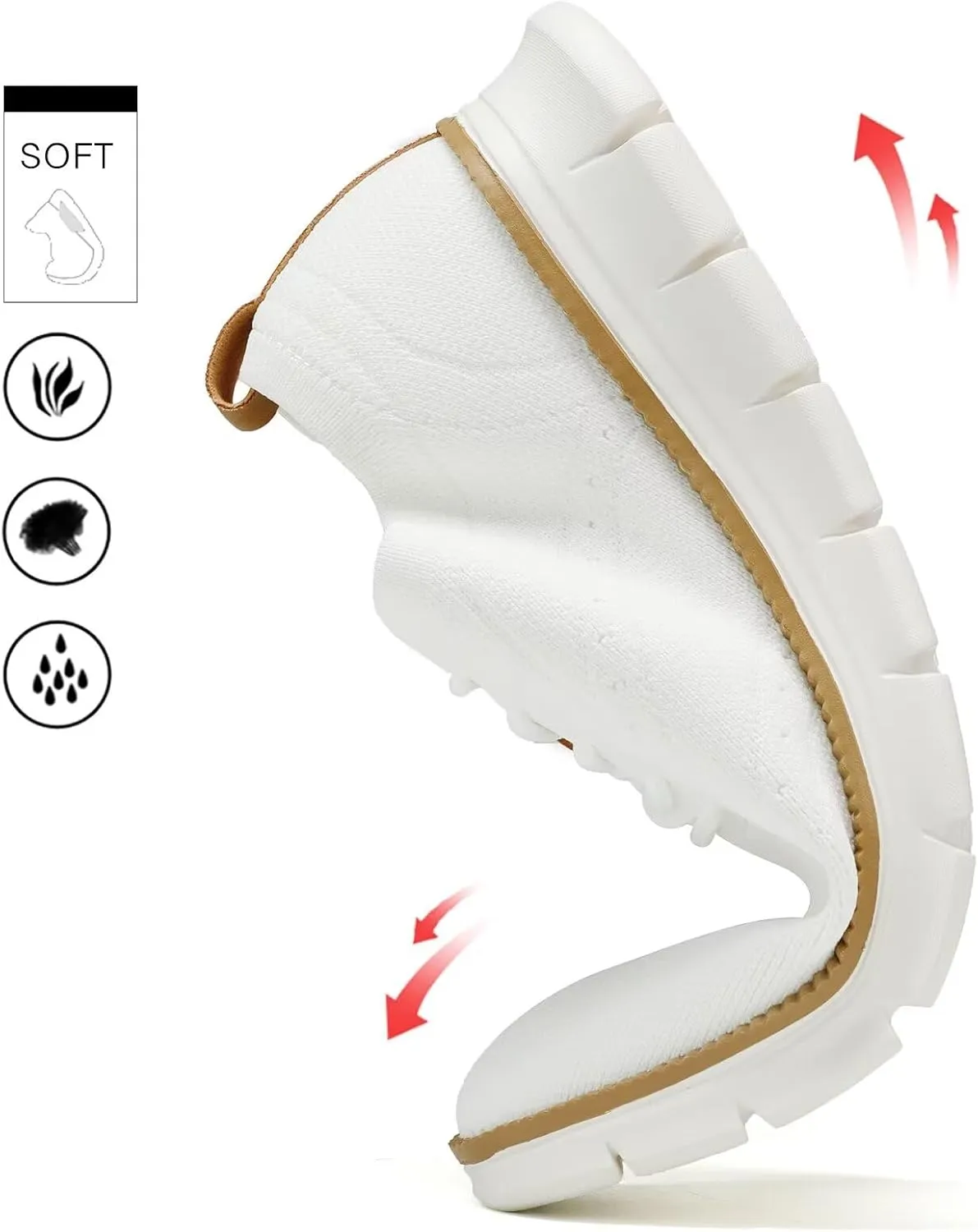 Men's Casual Fashion Sneakers Dress Oxfords Business Walking Shoes Mesh Work Comfortable Lightweight Soft Sole