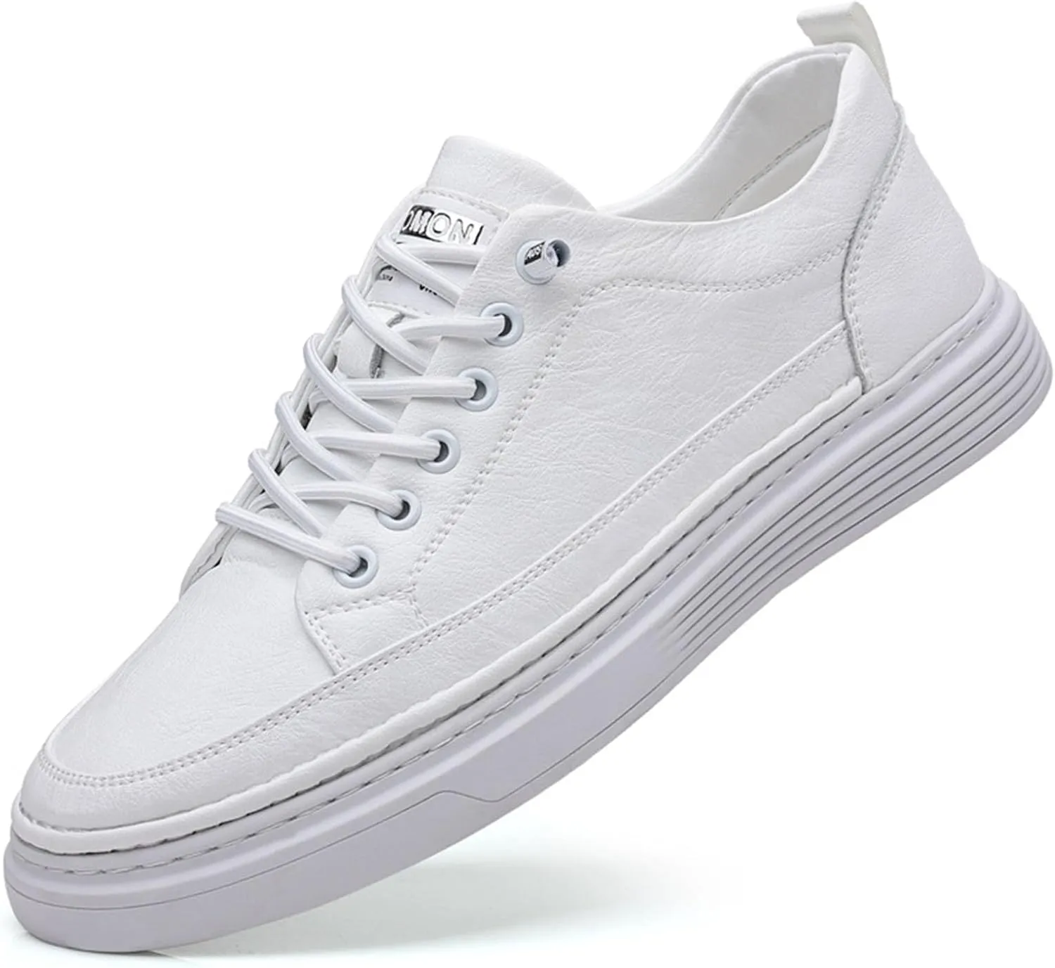 Men's Leather Business Low Top Sneakers,Retro Fashion Breathable Soft Sole Dress Shoes,Stylish Casual Oxford Sneakers.