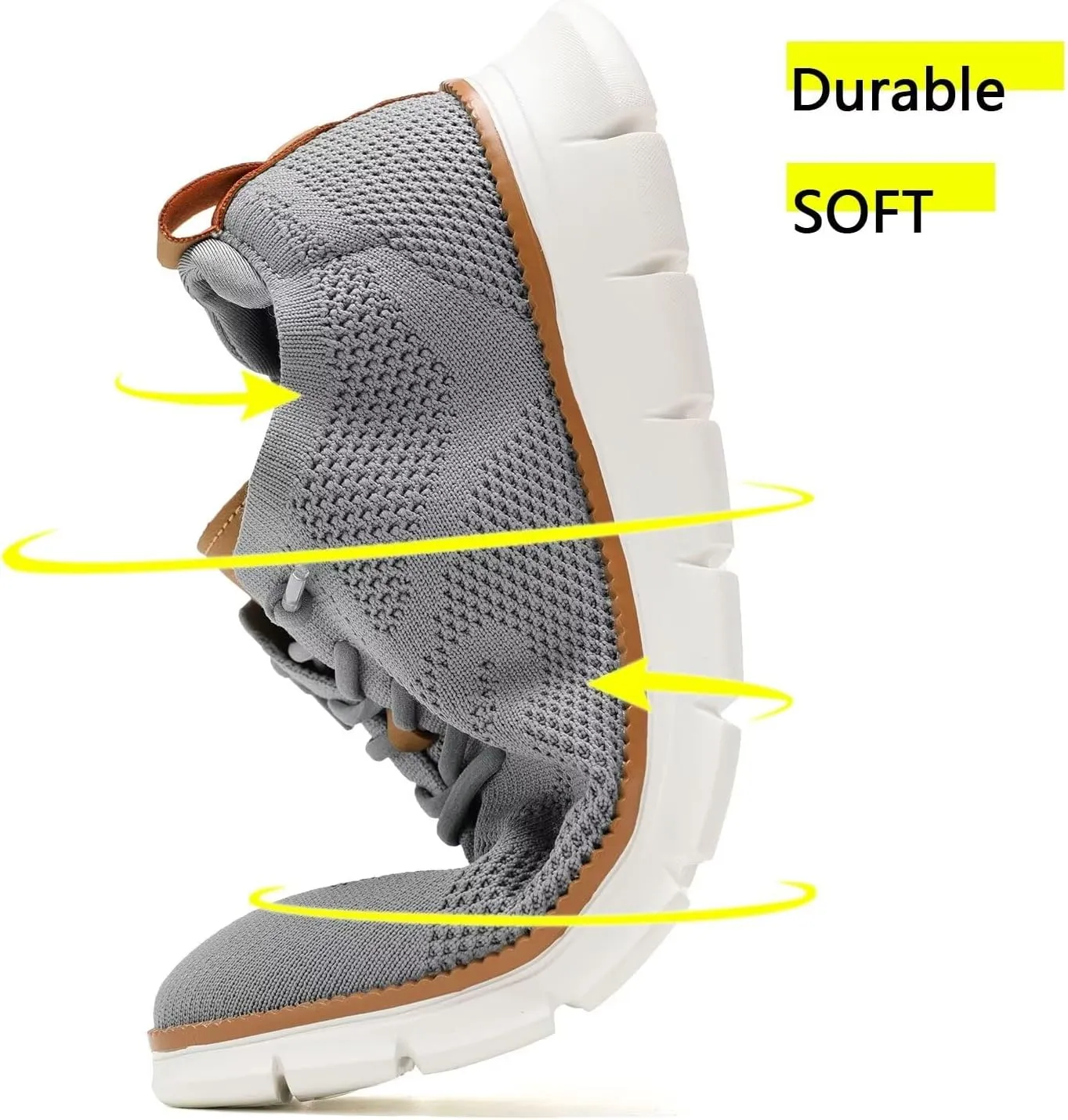 Men's Oxfords Business Shoes Fashion Mesh Casual Dress Walking Sneakers Comfortable Lightweight Soft Sole