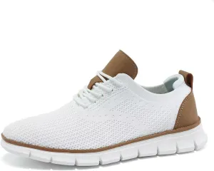 Men's Oxfords Business Shoes Fashion Mesh Casual Dress Walking Sneakers Comfortable Lightweight Soft Sole