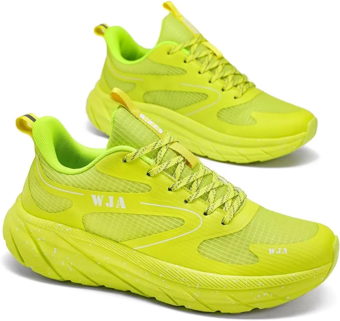 Men's Road-Running-Shoes Walking Fashion Athletic Sneakers Comfort Lightweight Working Gym Mesh Shoes.