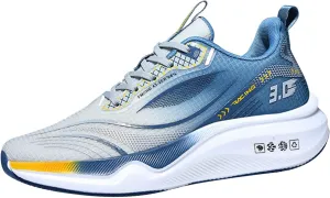 Men's Road-Running-Shoes Walking Fashion Athletic Sneakers Mesh Working Gym Comfort Lightweight Soft Sole Shoes