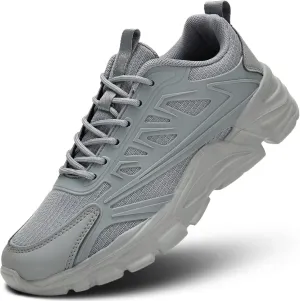 Men's Road-Running-Shoes Walking Shoes Fashion Athletic Sneakers Working Gym Comfort Lightweight Mesh Shoes.