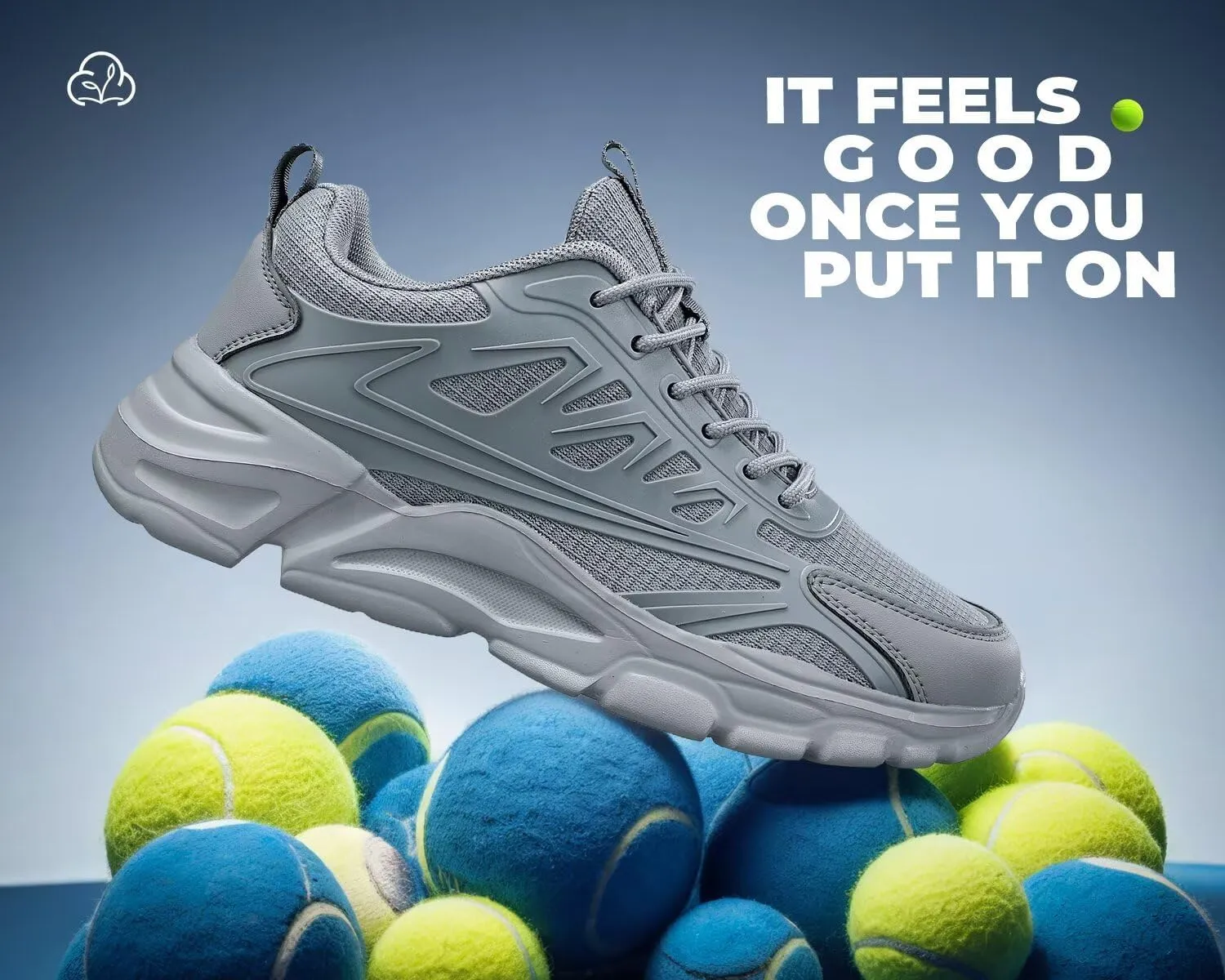 Men's Road-Running-Shoes Walking Shoes Fashion Athletic Sneakers Working Gym Comfort Lightweight Mesh Shoes.