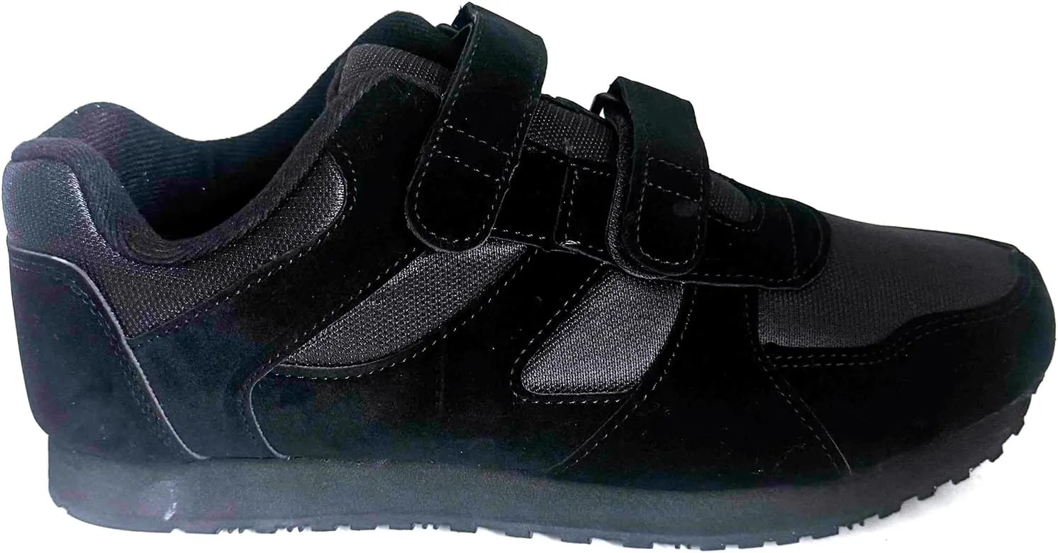 Men's Sneakers Hook and Loop Comfort Walking Shoes Sizes