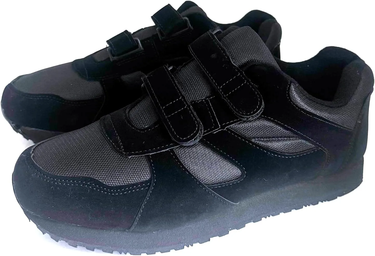 Men's Sneakers Hook and Loop Comfort Walking Shoes Sizes