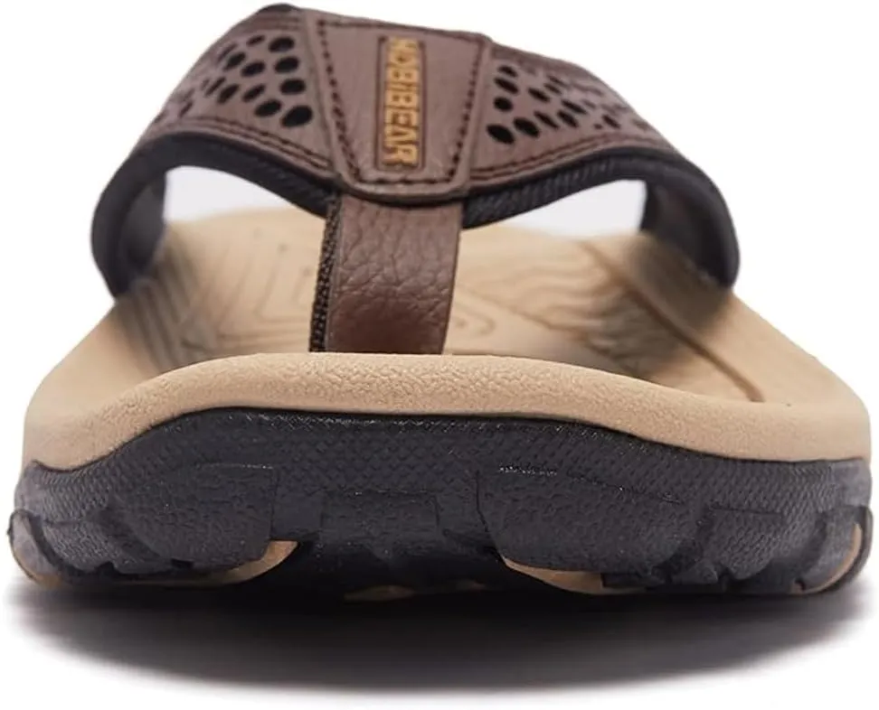 Mens Sport Flip Flops Comfort Sandals Indoor and Outdoor Beach Flip Flop