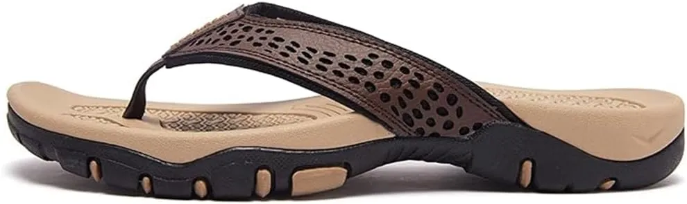 Mens Sport Flip Flops Comfort Sandals Indoor and Outdoor Beach Flip Flop