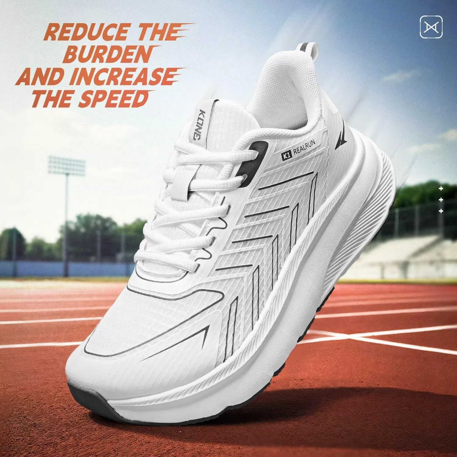 Mens Wide Walking Shoes Soft Sole Non Slip Running Comfortable Tennis Breathable Athletic Gym Workout Sport Sneakers
