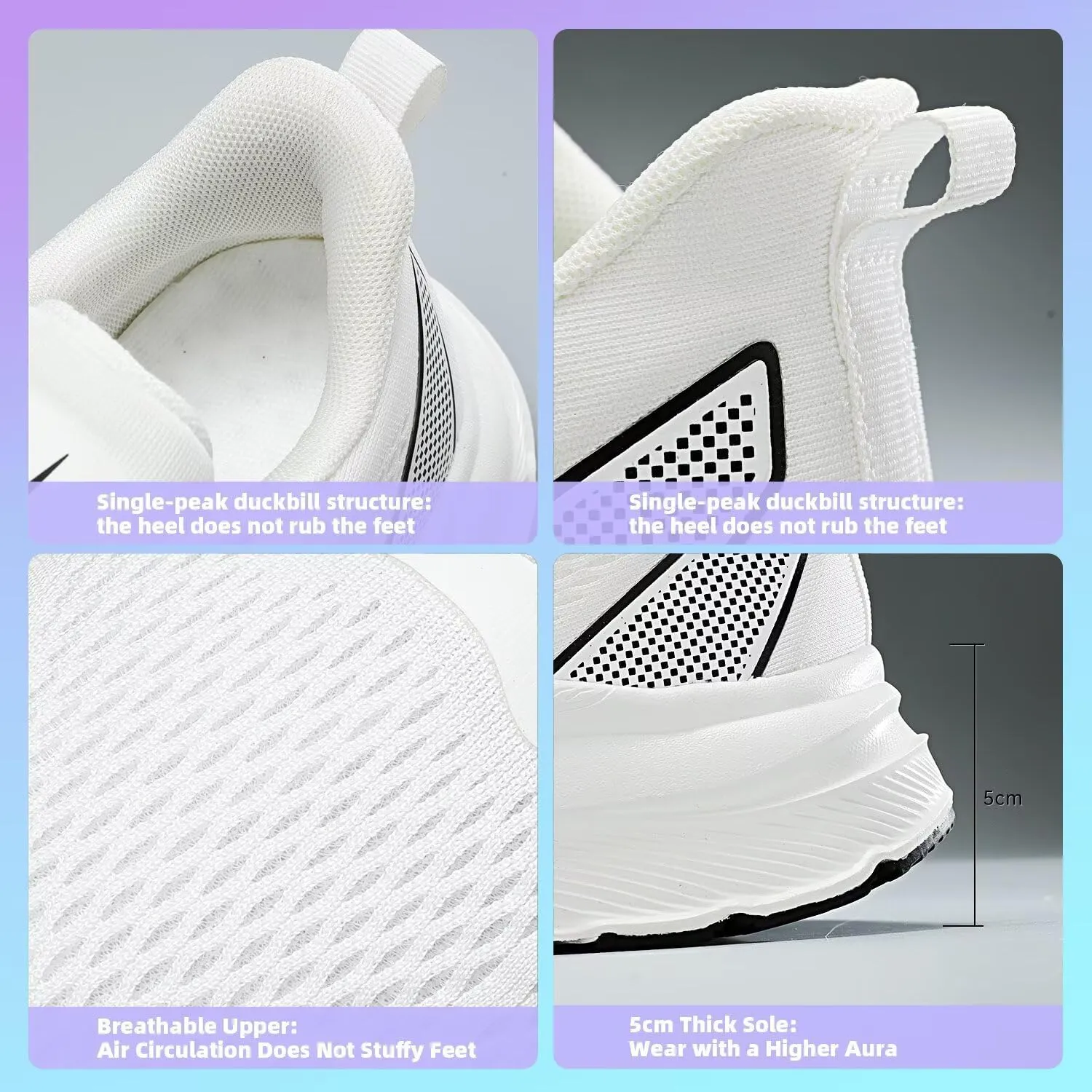 Mens Wide Walking Shoes Soft Sole Non Slip Running Comfortable Tennis Breathable Athletic Gym Workout Sport Sneakers