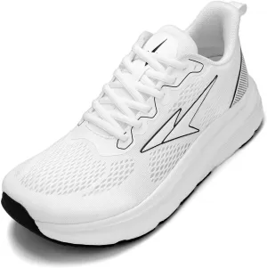 Mens Wide Walking Shoes Soft Sole Non Slip Running Comfortable Tennis Breathable Athletic Gym Workout Sport Sneakers